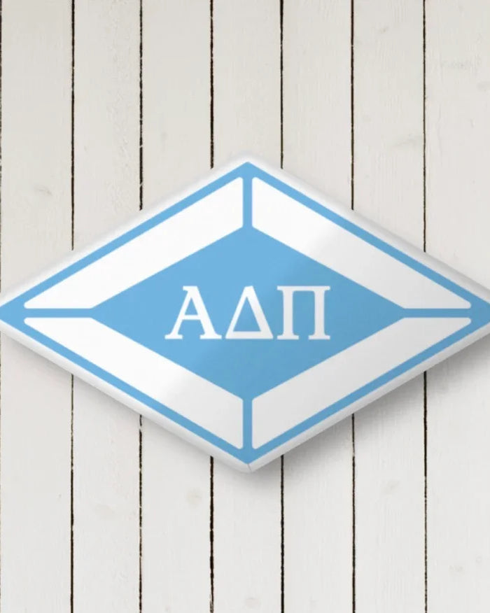 Alpha Delta Pi Diamond Custom-Shape Throw Pillow