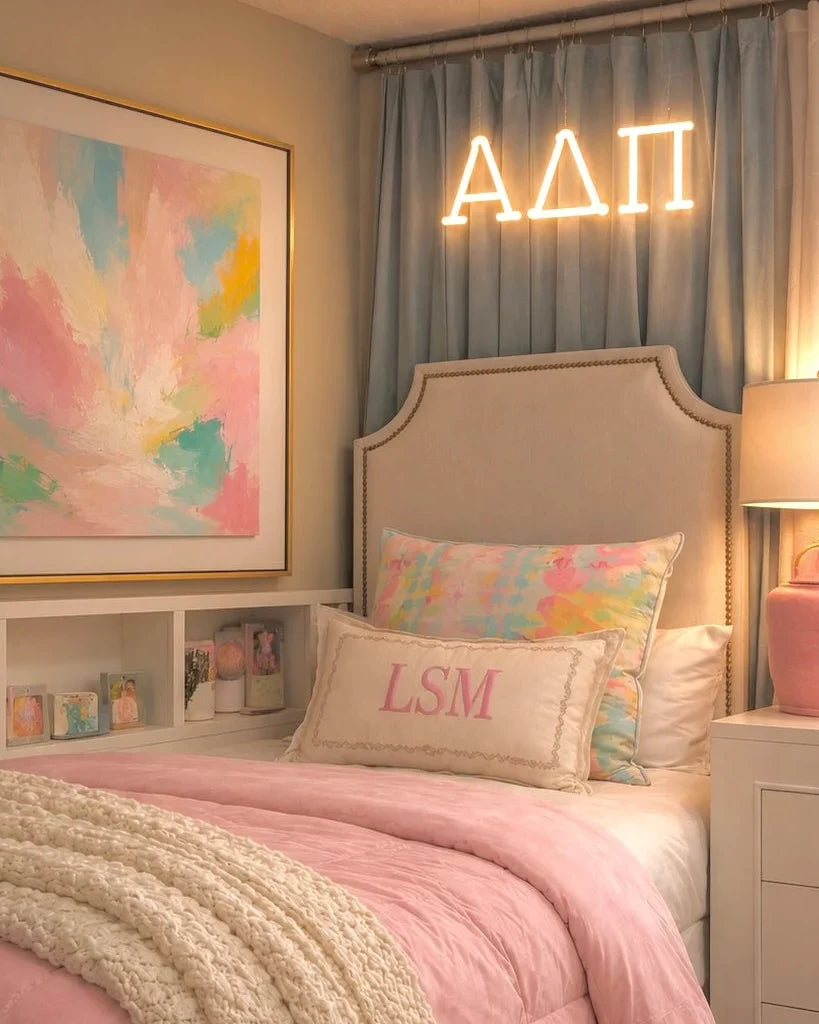 Alpha Delta Pi Greek Letters LED Neon Sign | ADPi