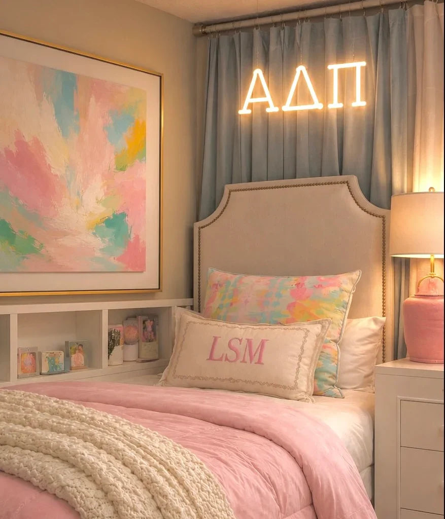 Alpha Delta Pi Greek Letters LED Neon Sign | ADPi