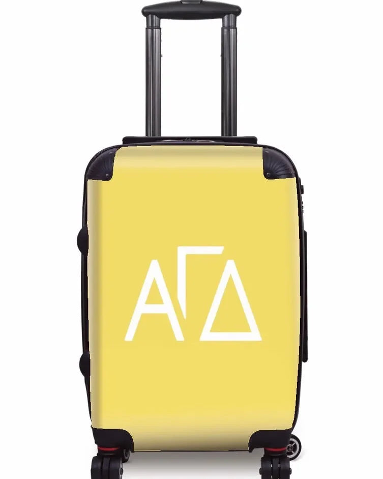 Alpha Gam Carry-on Suitcase -Greek Letters Buff