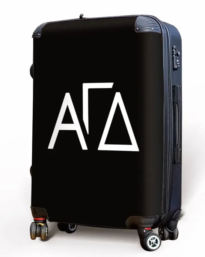 Alpha Gam Carry-on Suitcase -Greek Letters