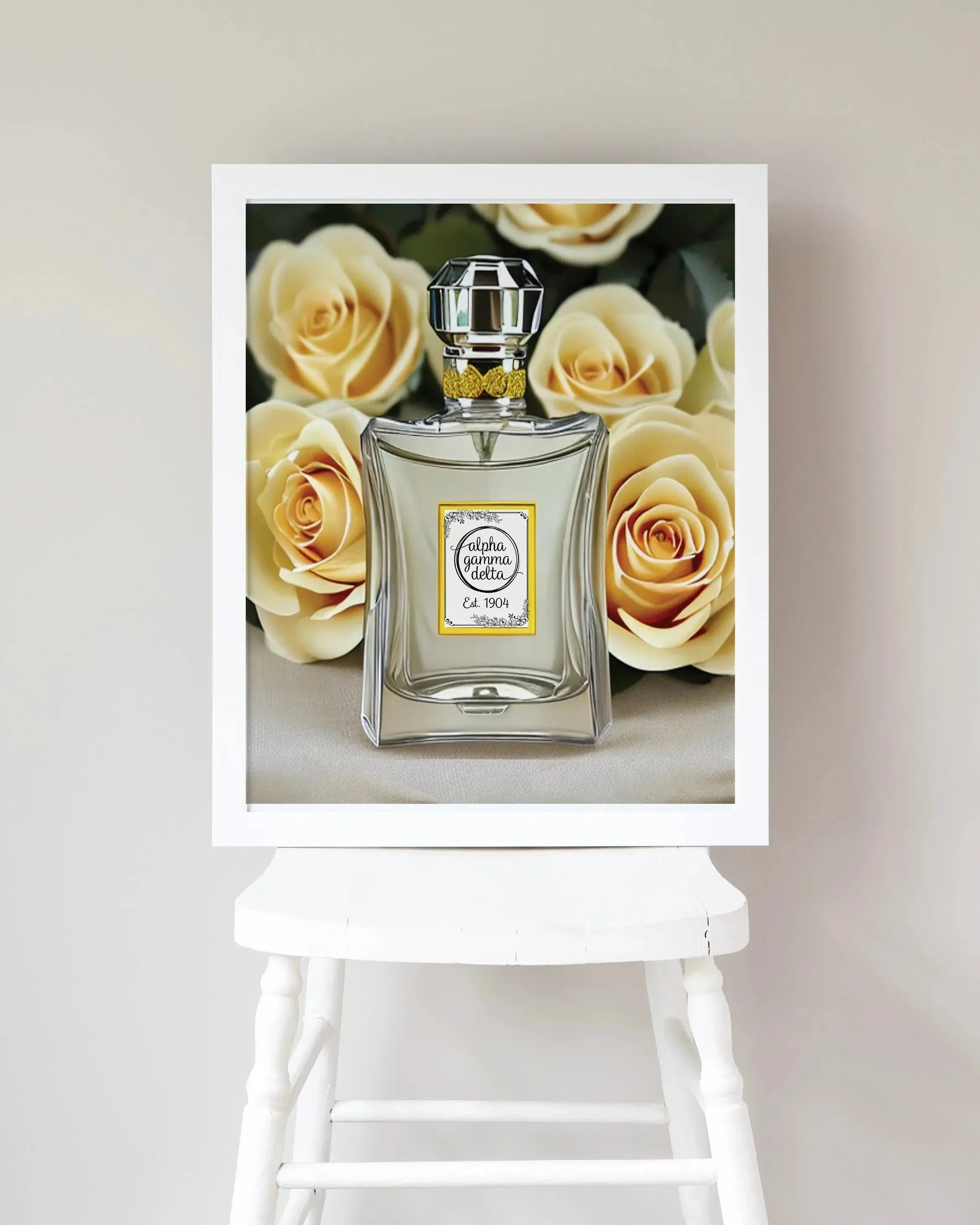 Alpha Gamma Delta 16x20 Poster - Perfume Bottle Wall Art & Signs