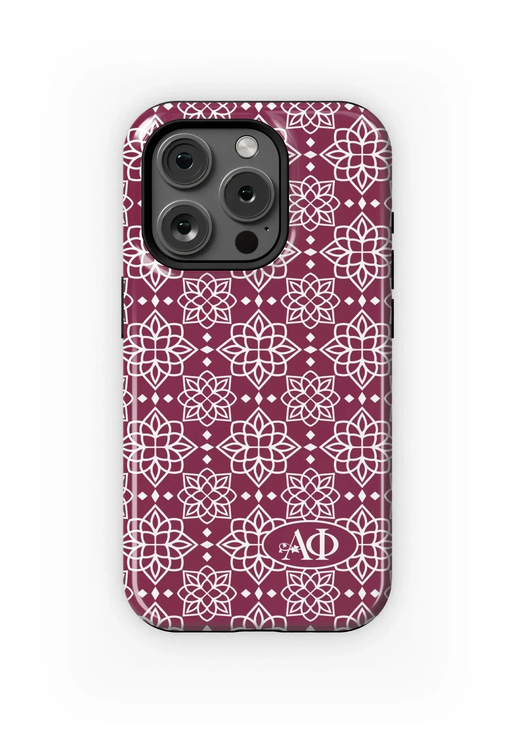 Alpha Phi iPhone Mobile Phone Case - Ornate | APhi Gifts