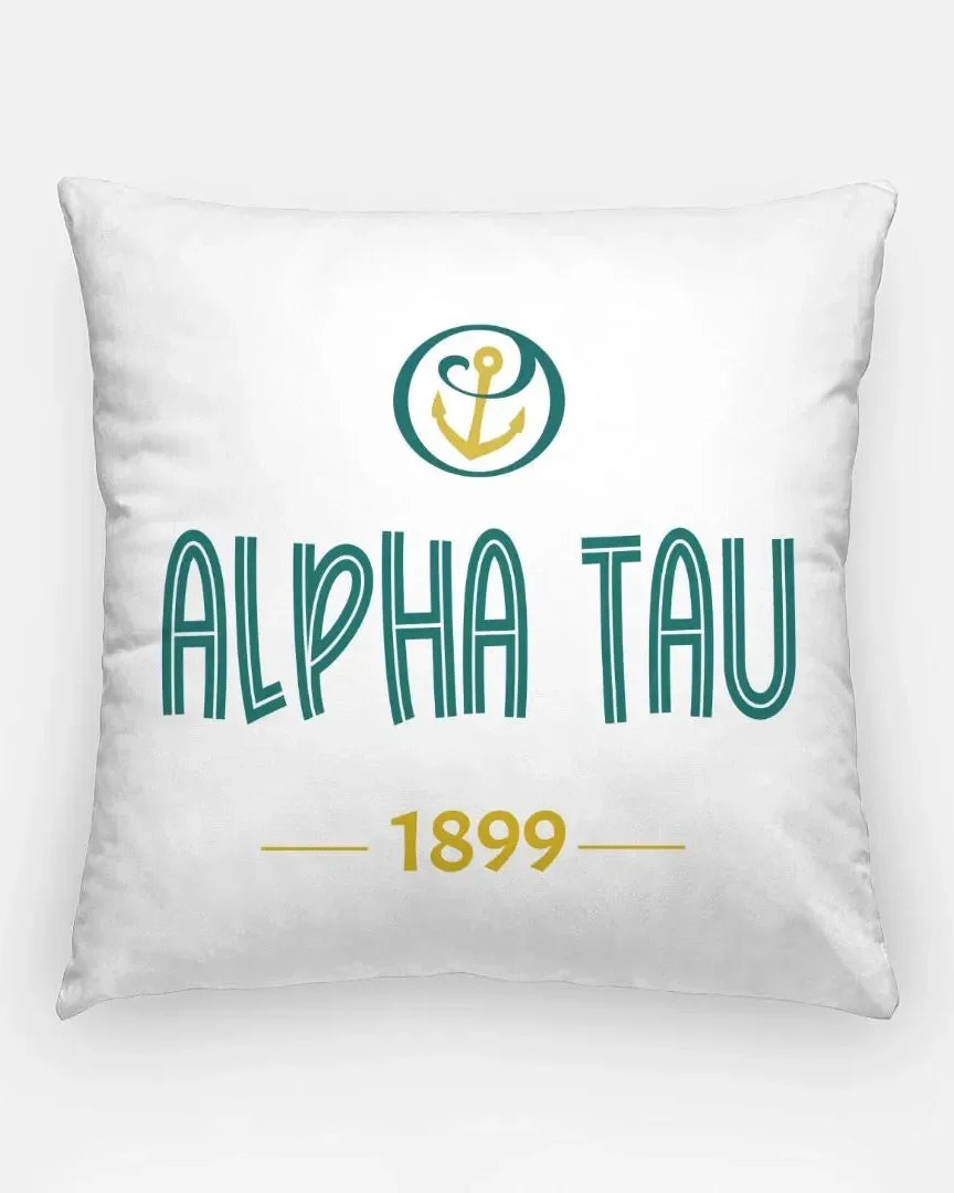Alpha Tau 1899 18" Throw Pillow
