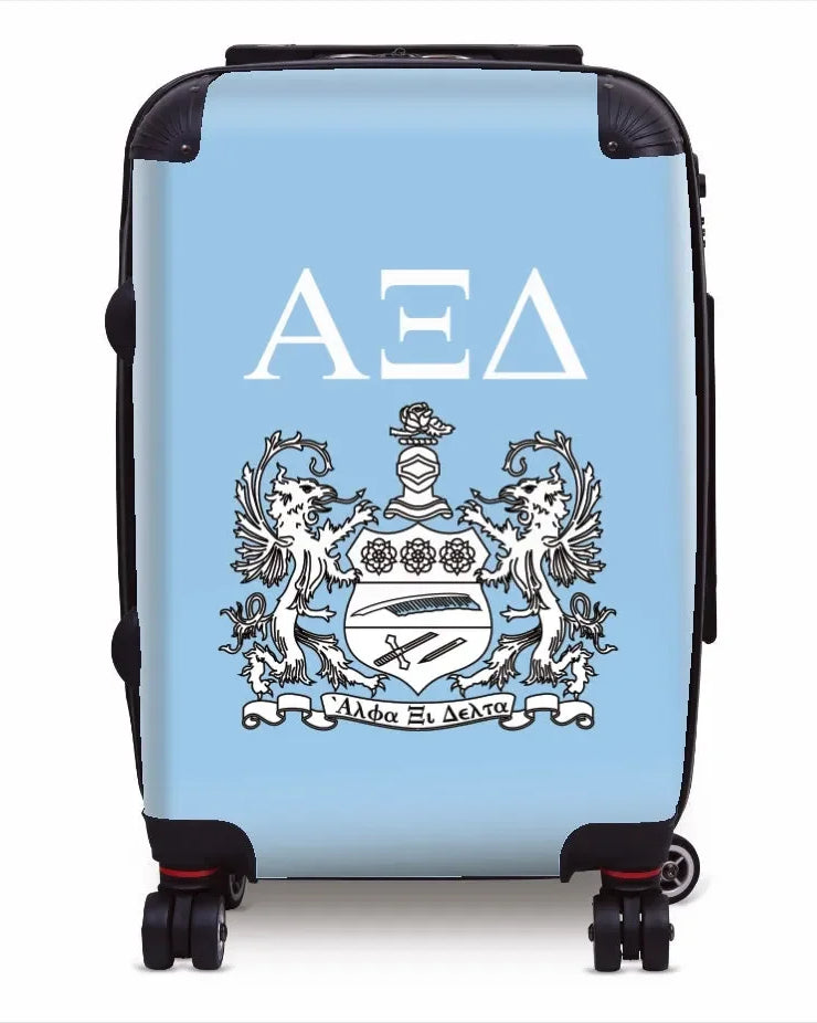 Alpha Xi Delta Carry-on Suitcase - Crest Suitcases