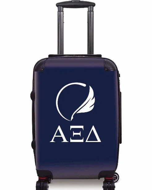 Alpha Xi Delta Carry-on Suitcase - Greek Letters & Quill
