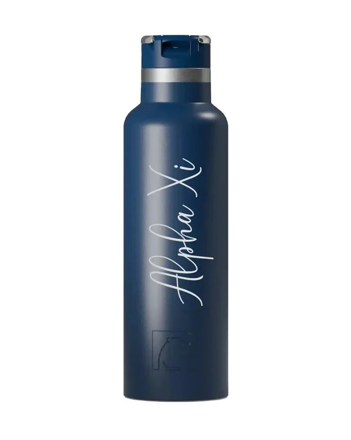 Alpha Xi Delta RTIC 20 oz Journey Ceramic Lined Water Bottle - Script