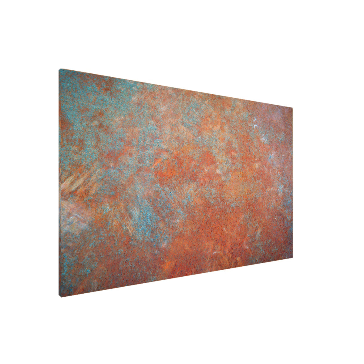 Orange and Teal Grunge XL 3-in-1 Magnetic Dry-Erase Board Dry-Erase Board