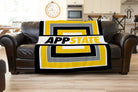 APP STATE XL 60x80 Sherpa Blanket - Geo Throw Blankets