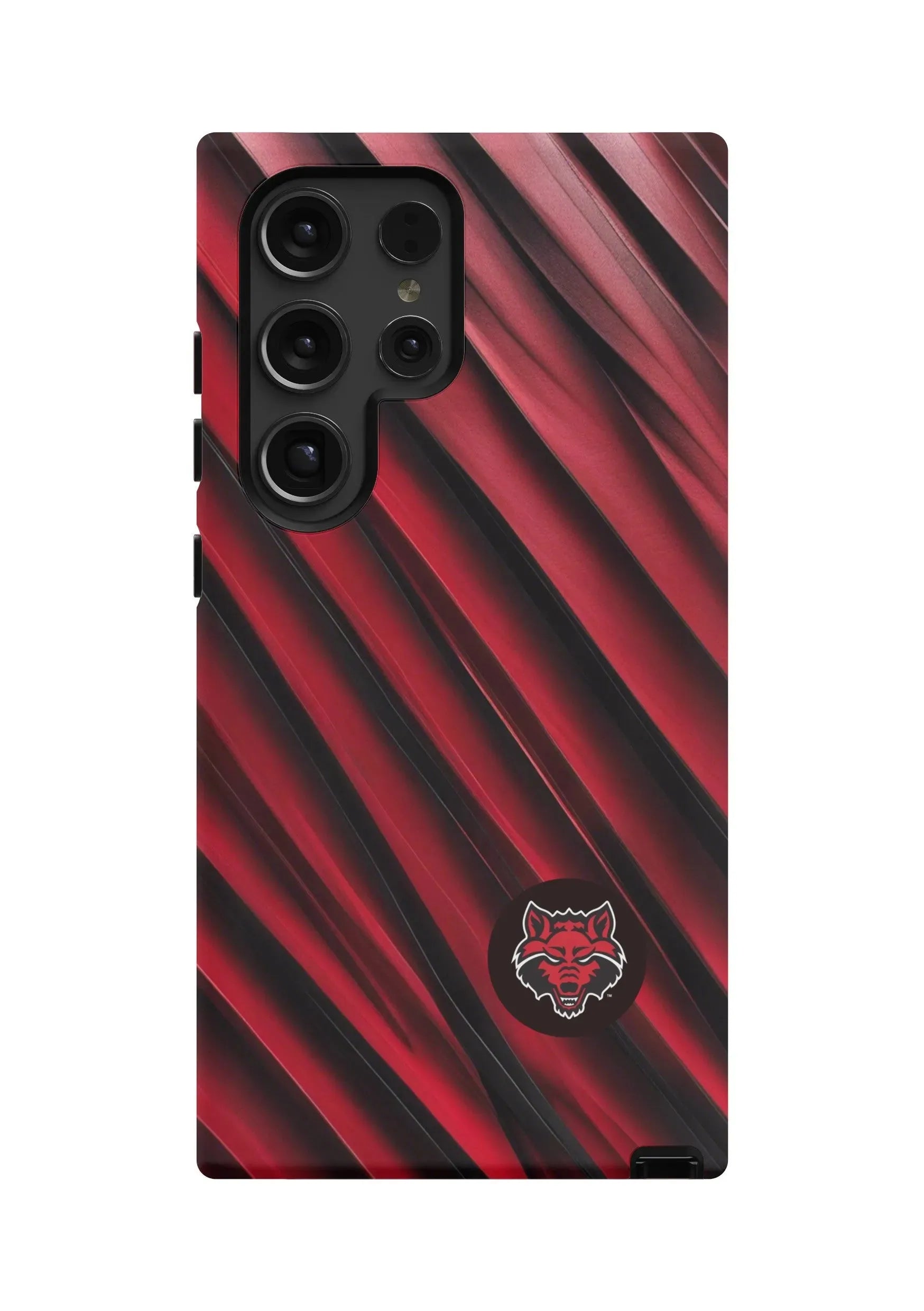 Arkansas State University Samsung Galaxy 24, 23 Mobile Phone Case - Wave Matte Mobile Phone Cases
