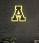 Appalachian State University LED UV Print Neon Sign w/ Dimmer - 20" Neon Signs