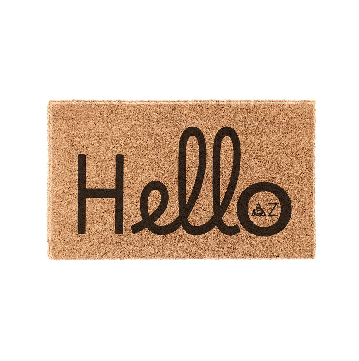 Delta Zeta Coir Doormat - Hello Door Mats