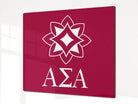 Alpha Sigma Alpha Charcuterie Board Party Event Tray - Logomark Crimson Serveware