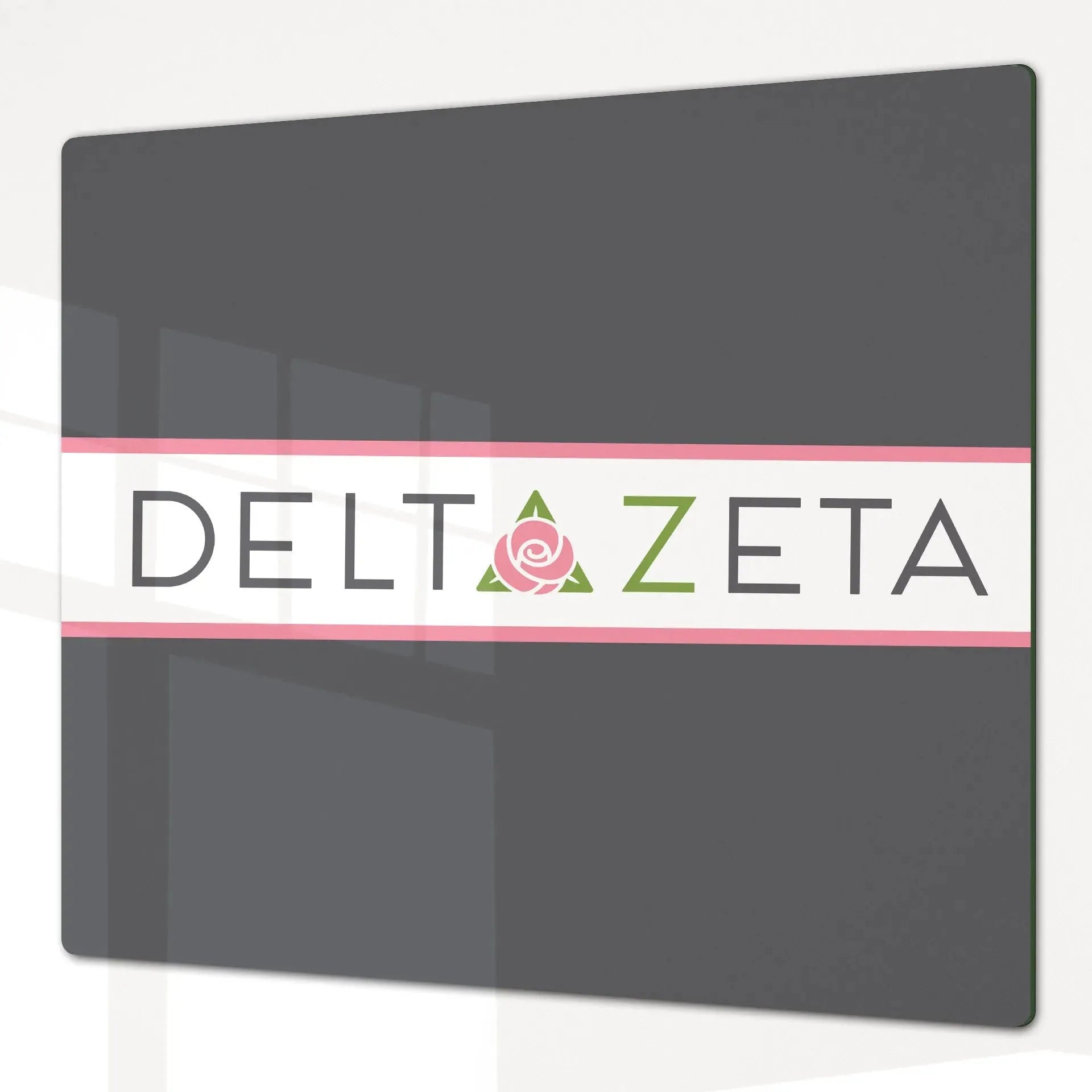 Delta Zeta Charcuterie Board Event Party Tray Cheeseboard Gray Serveware