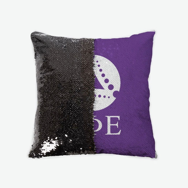 Delta Phi Epsilon Sequin Pillow Cover | DPHIE Gifts & Decor