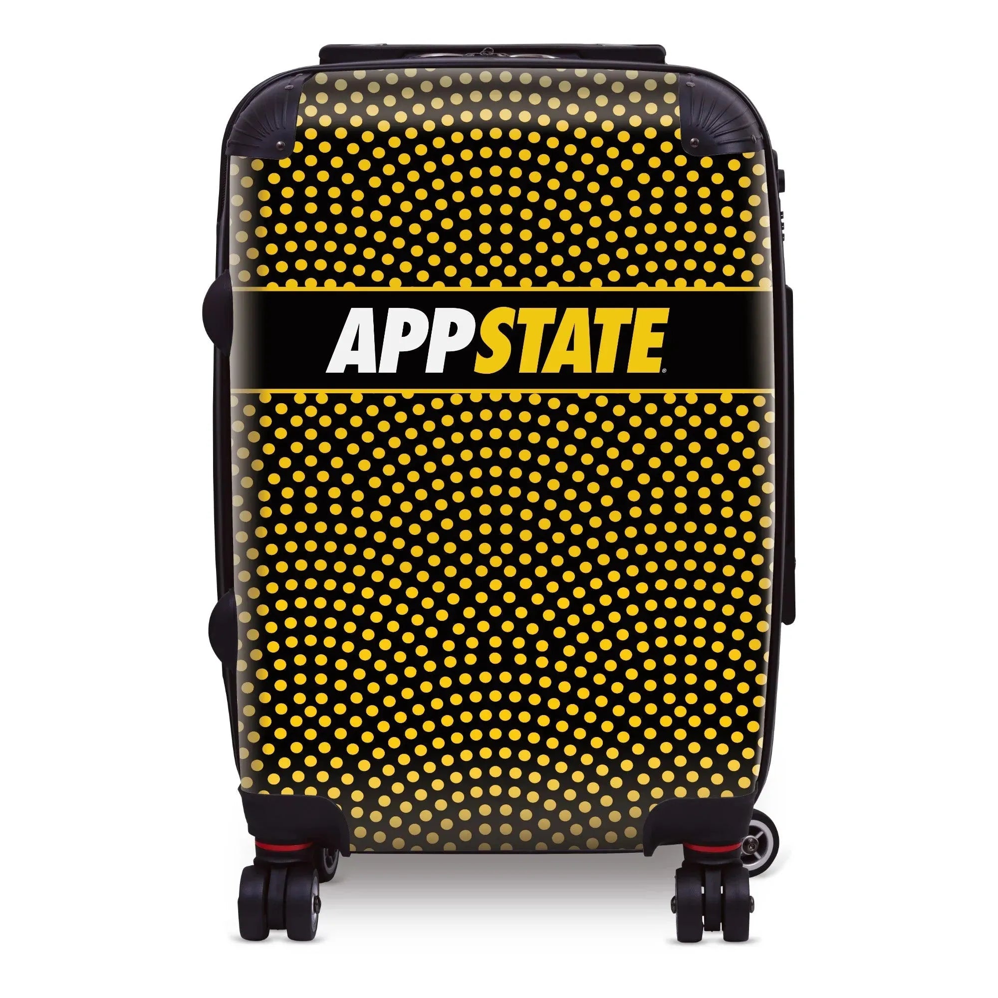 APP STATE Carry-On Suitcase -Dots | Appalachian State Suitcases