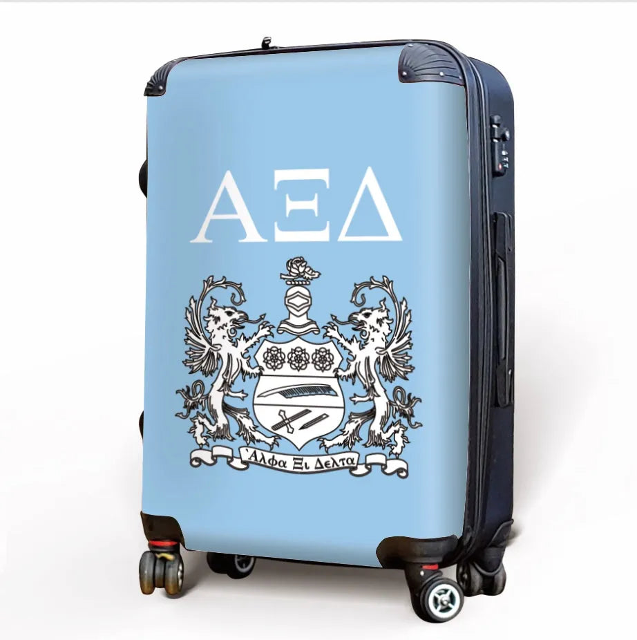 Alpha Xi Delta Carry-on Suitcase - Crest Suitcases