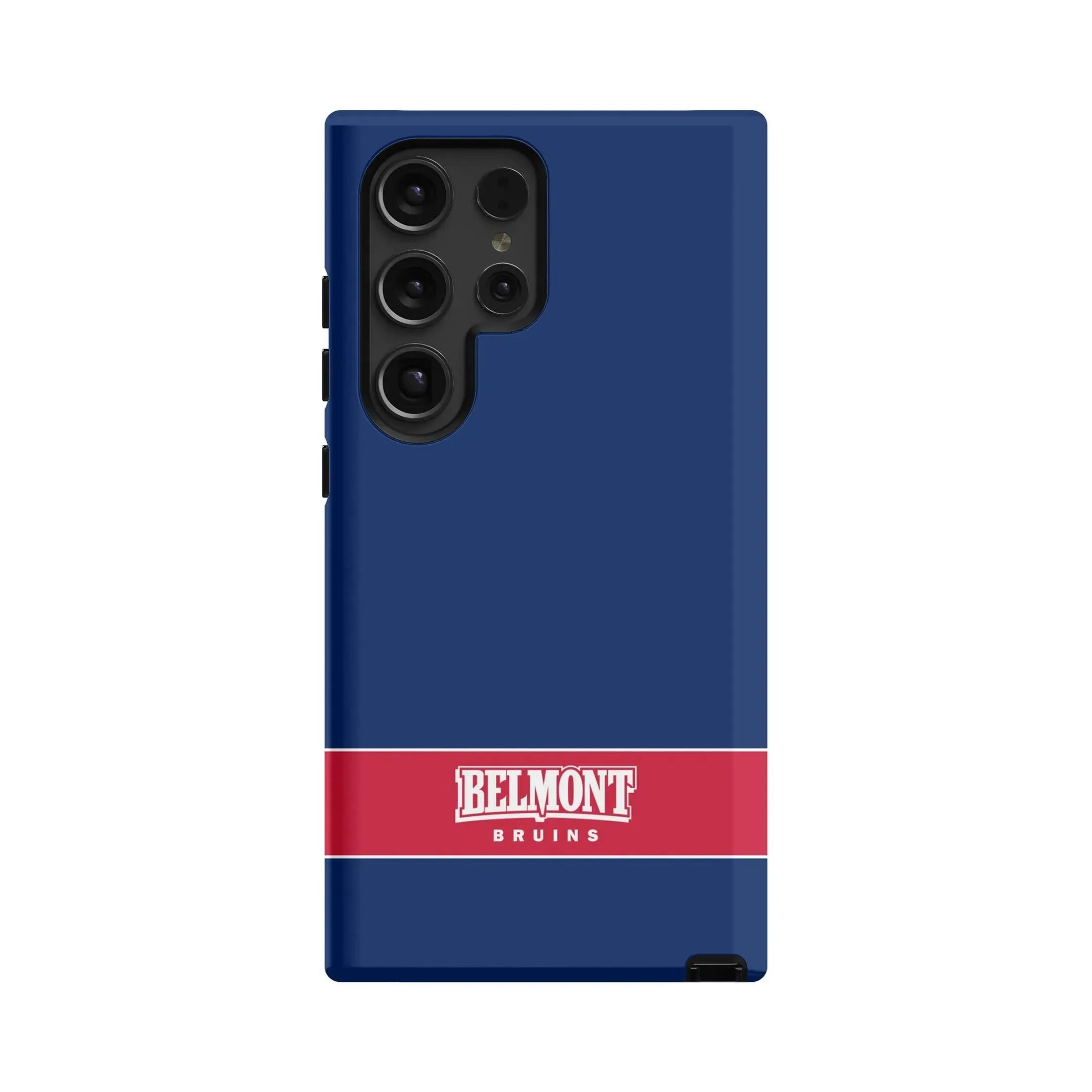 Belmont University Samsung Galaxy 24, 23 Mobile Phone Case - Blue/ Red Gloss Mobile Phone Cases