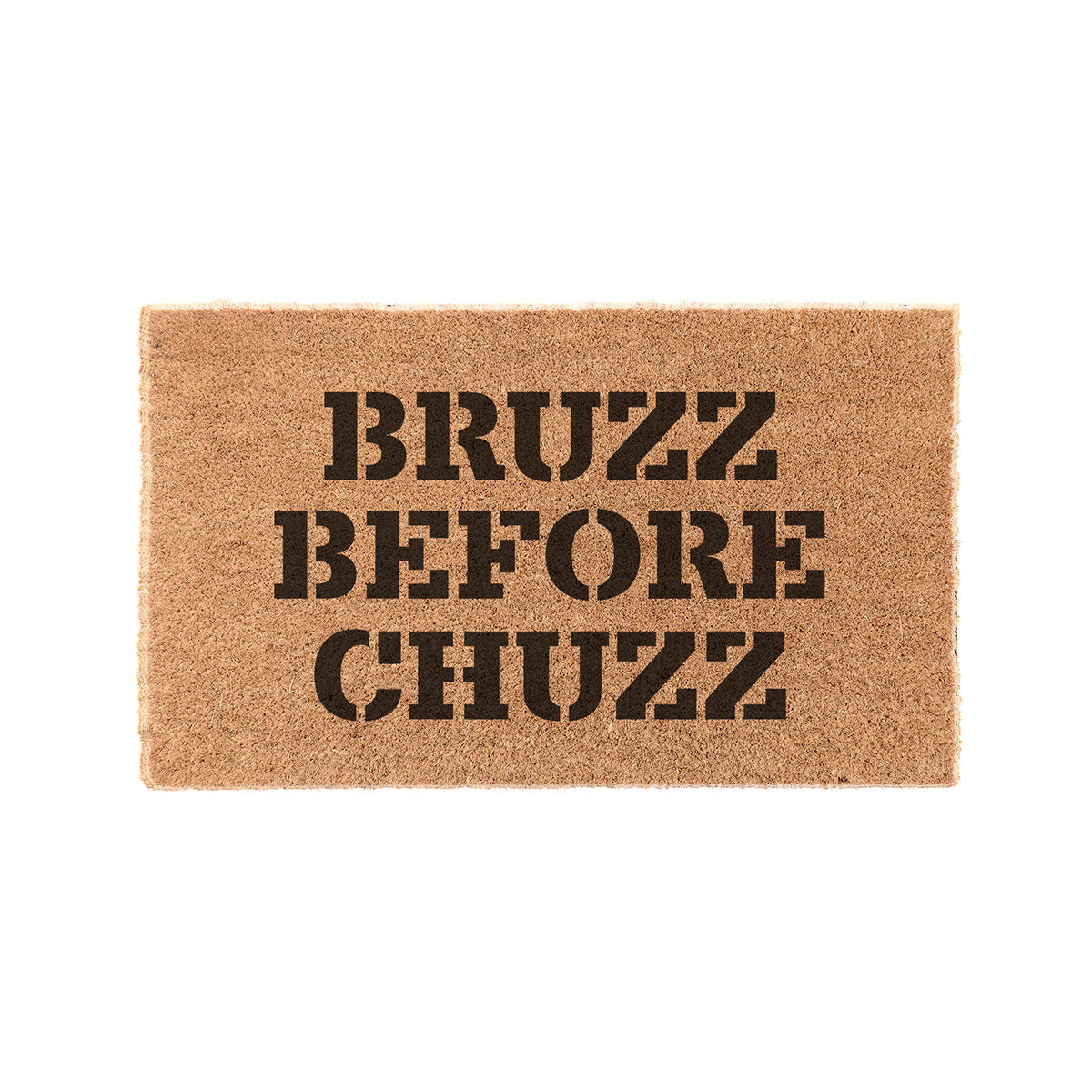 BRUZZ Before HUZZ Coir Doormat Door Mats
