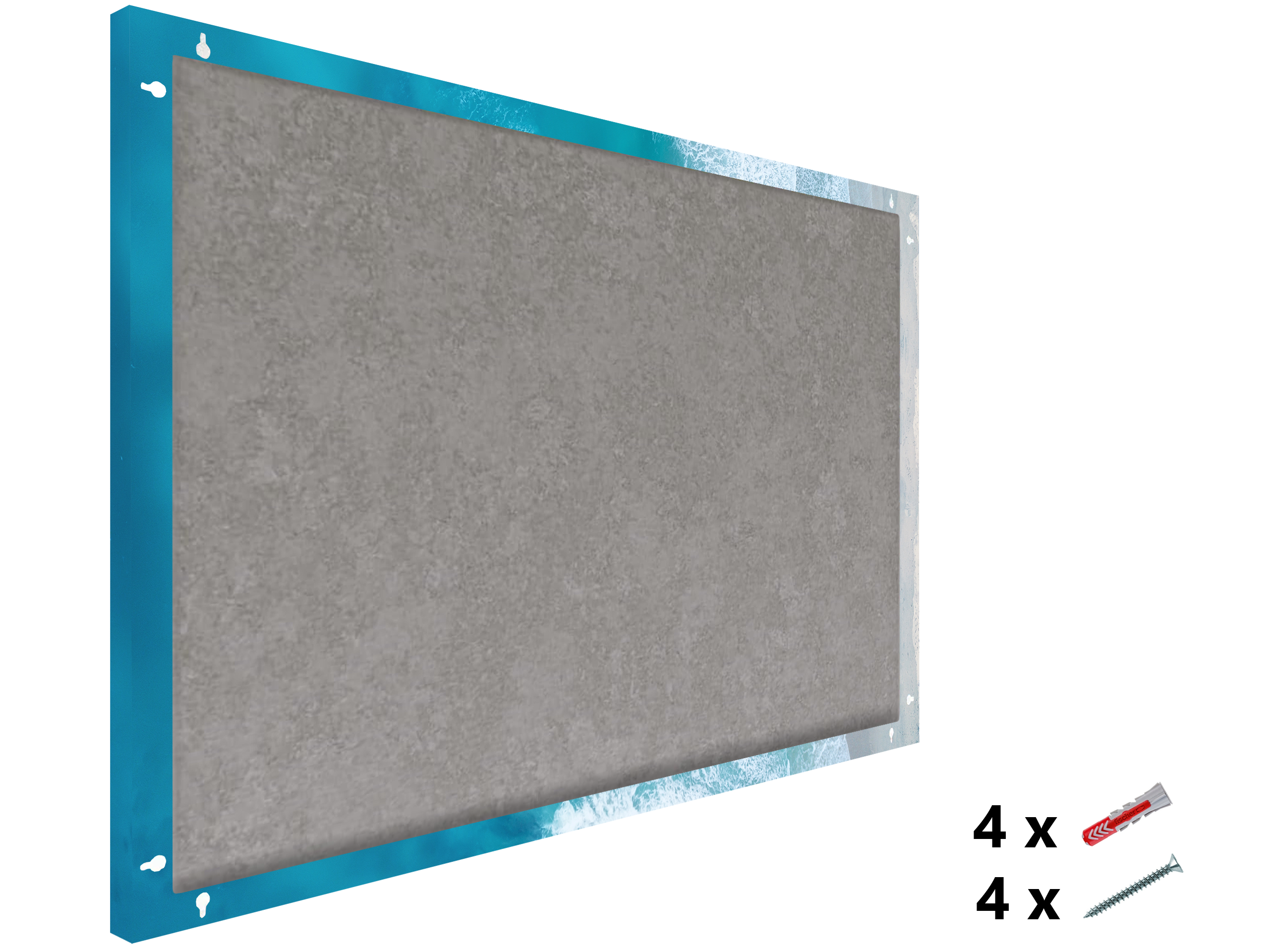 Beach Surf Sea Foam XL 3-in-1 Dry-Erase Board Dry-Erase Board