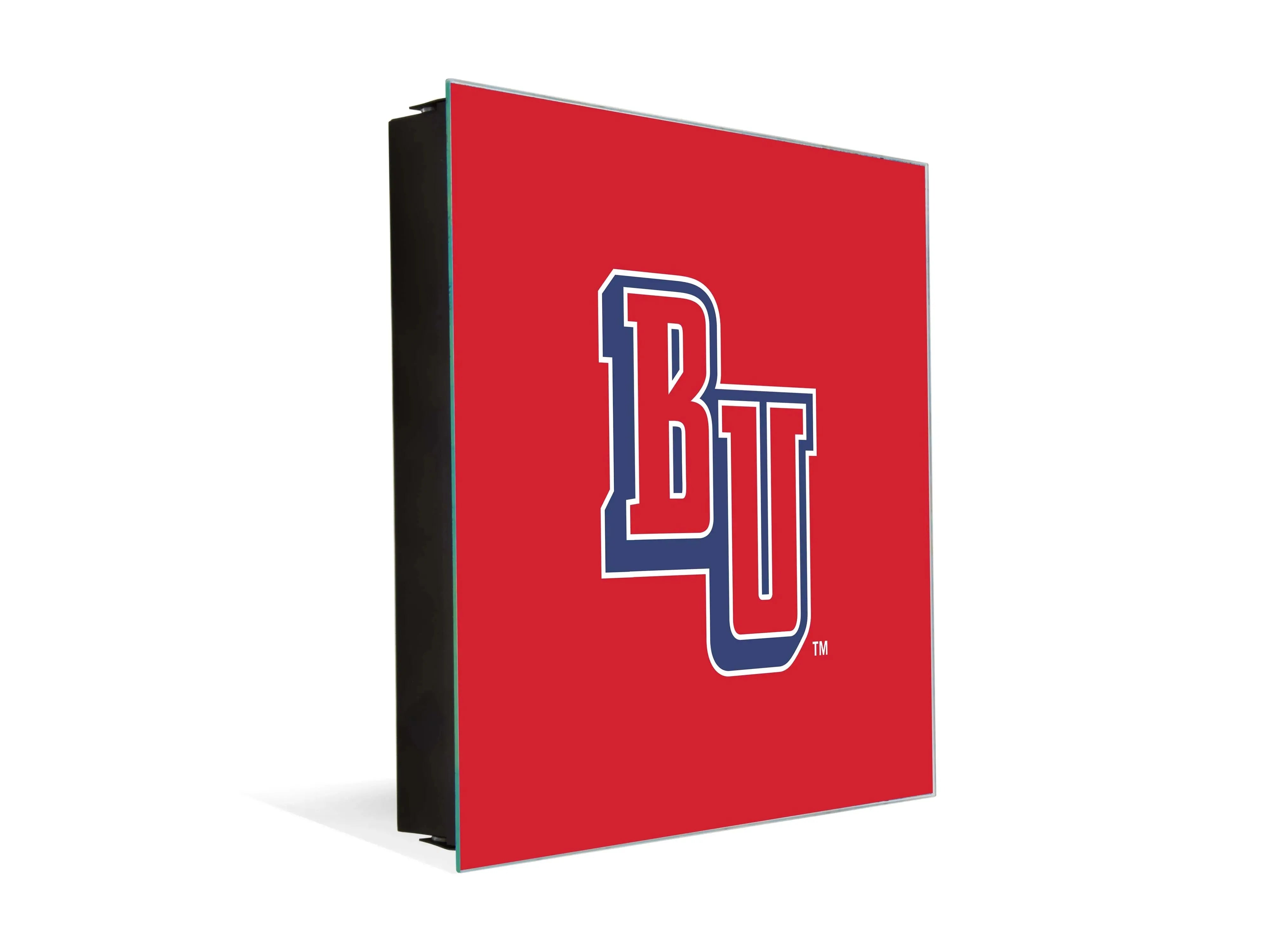 3-in-1 Belmont University Magnetic Dry-Erase Key Box / Key Cabinet - BU Red Key Box