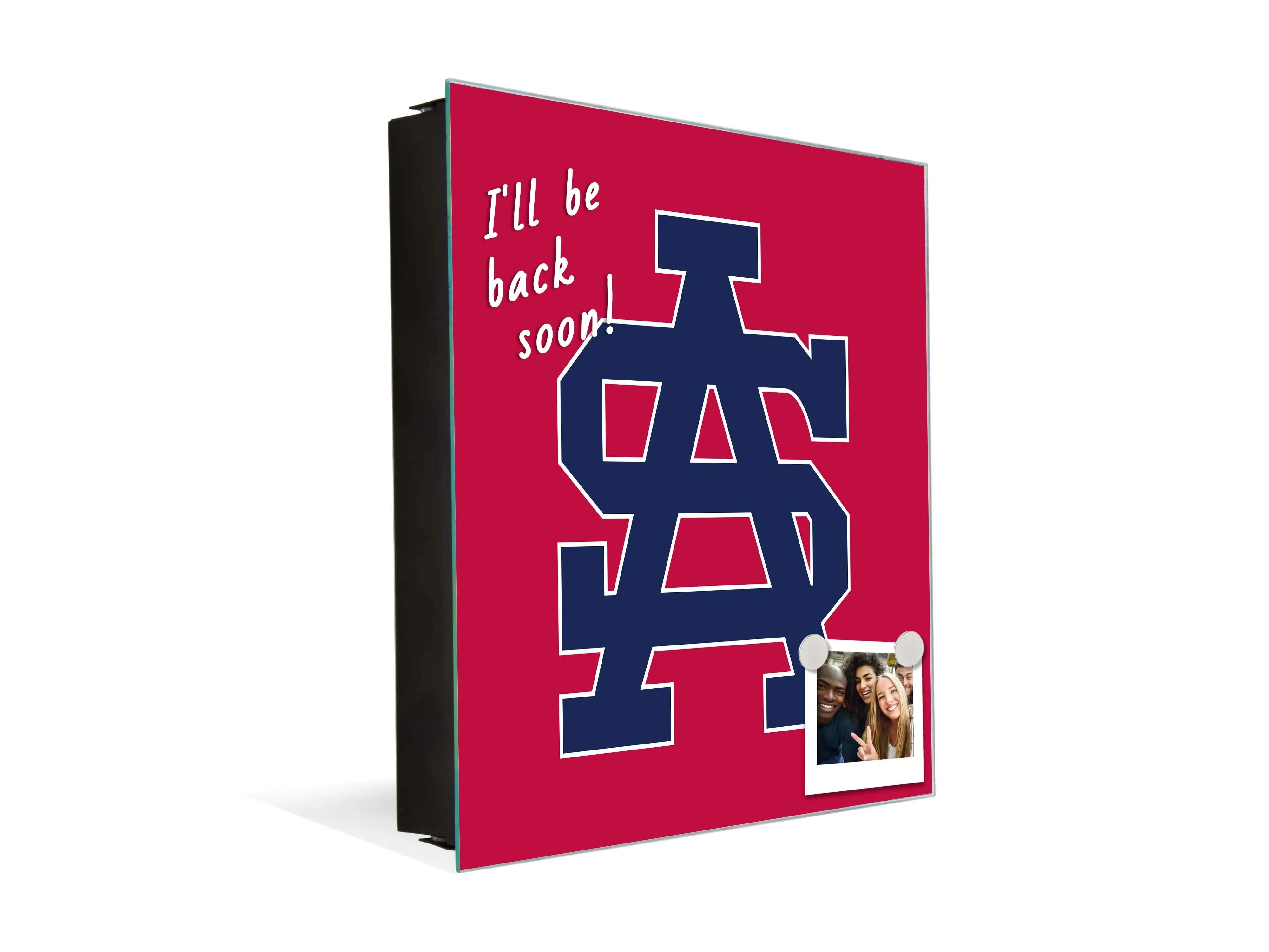 3-in-1 University of South Alabama Magnetic Dry-Erase Key Box - SA Letters Key Box