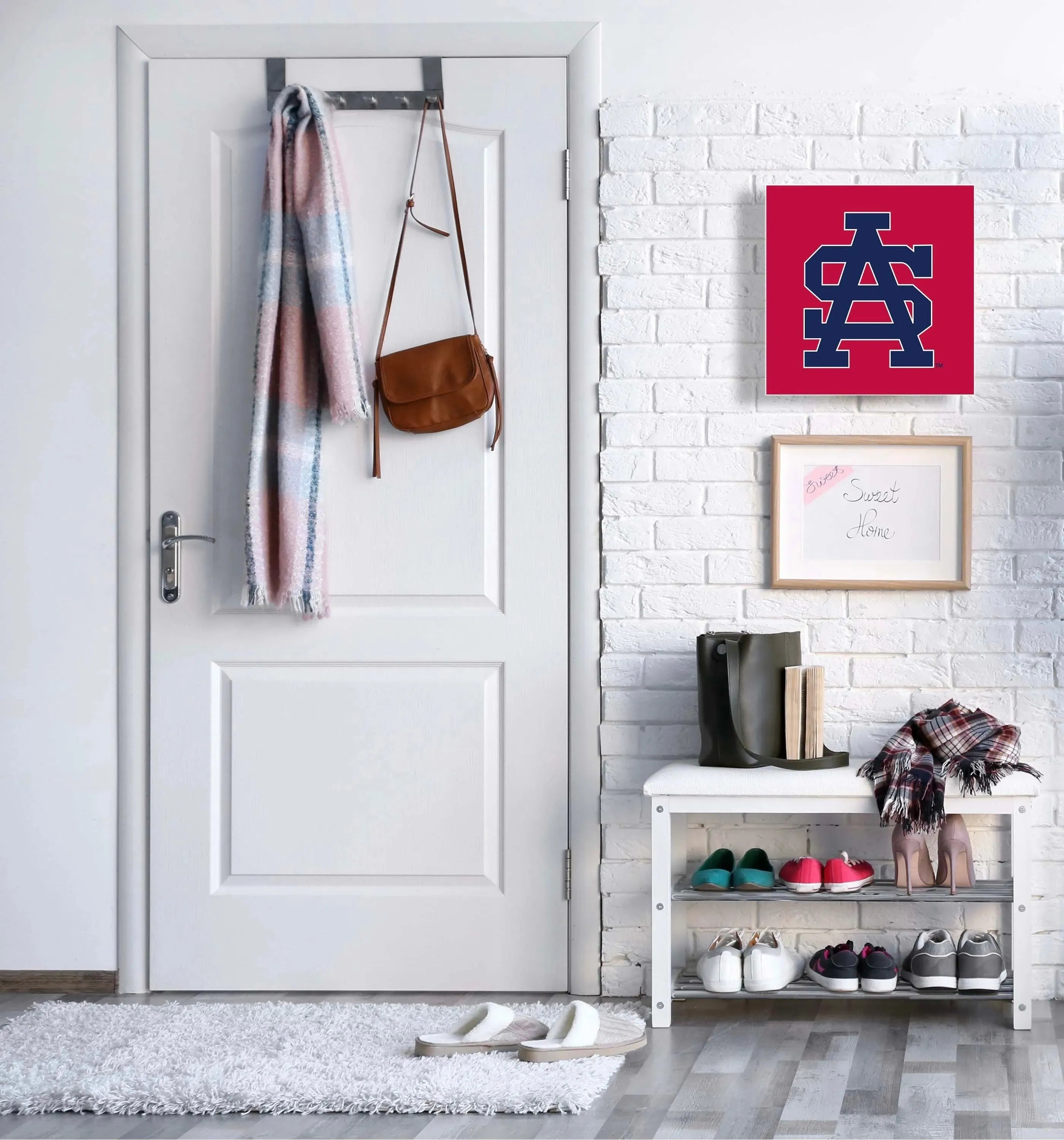 3-in-1 University of South Alabama Magnetic Dry-Erase Key Box - SA Letters Key Box