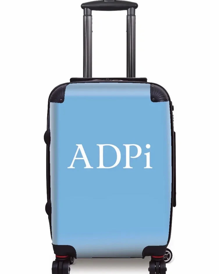 ADPi Carry-on Luggage Adelphean Blue Suitcases