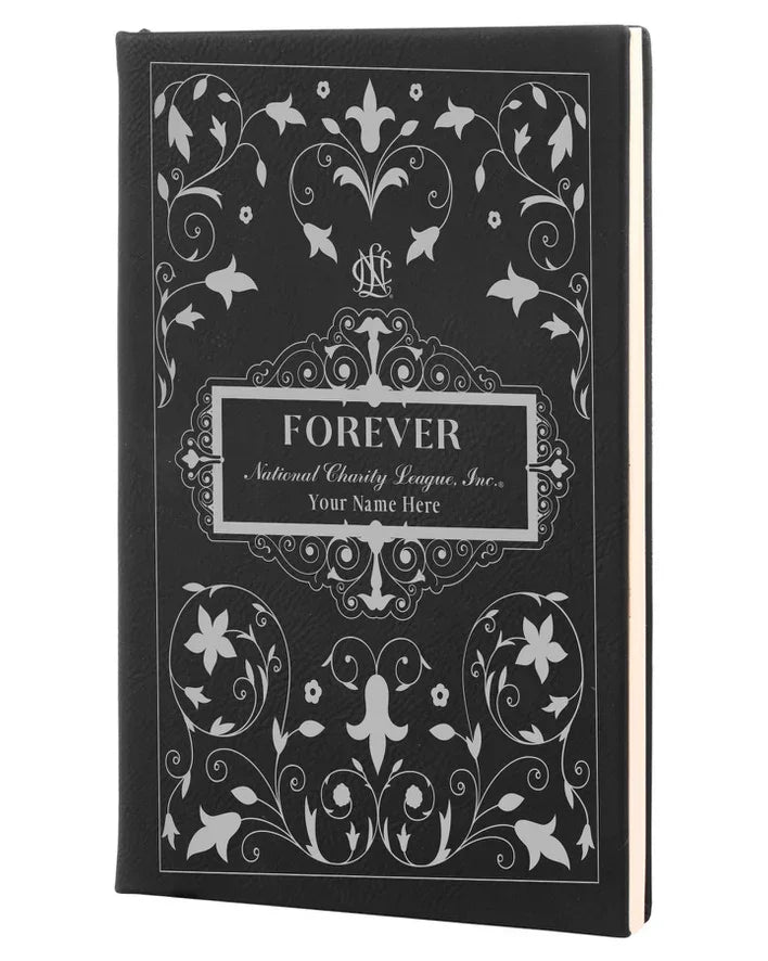 National Charity League Personalized Leatherette Journal - Ornate