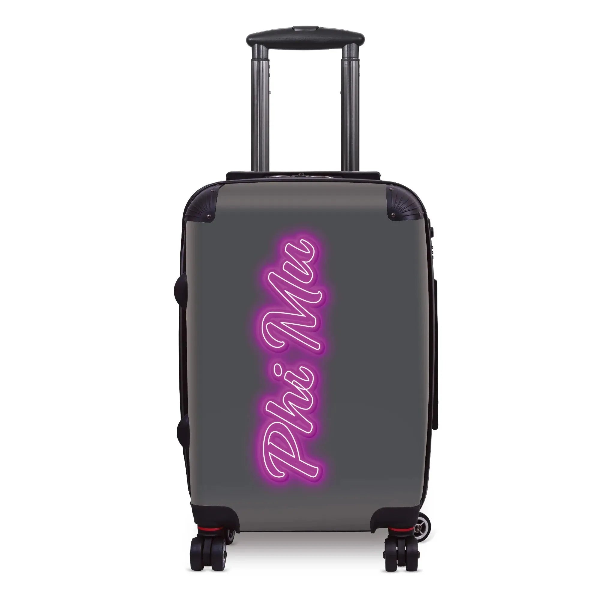 Phi Mu Carry-on Suitcase - Neon Suitcases