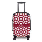 Alpha Sigma Alpha Carry-on Suitcase - Logomark Badgemark Pattern Suitcases