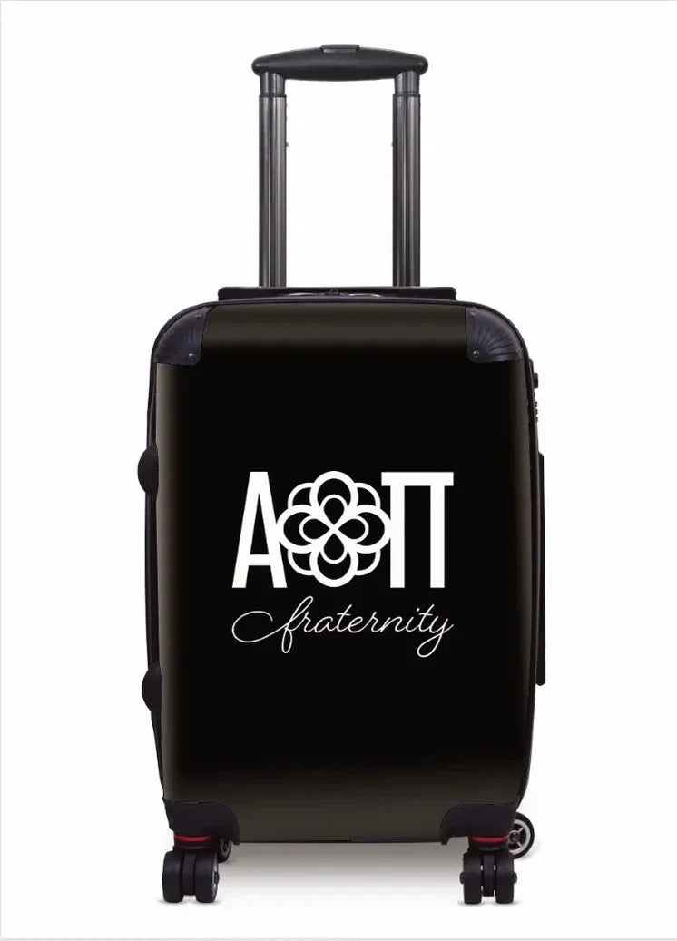 Alpha Omicron Pi Carry-on Suitcase Black Suitcases