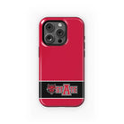 Arkansas State University iPhone 16, 15, 14 Mobile Phone Case - Red Gloss Mobile Phone Cases