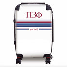 Pi Beta Phi Carry-on Suitcase - Preppy Stripes Suitcases