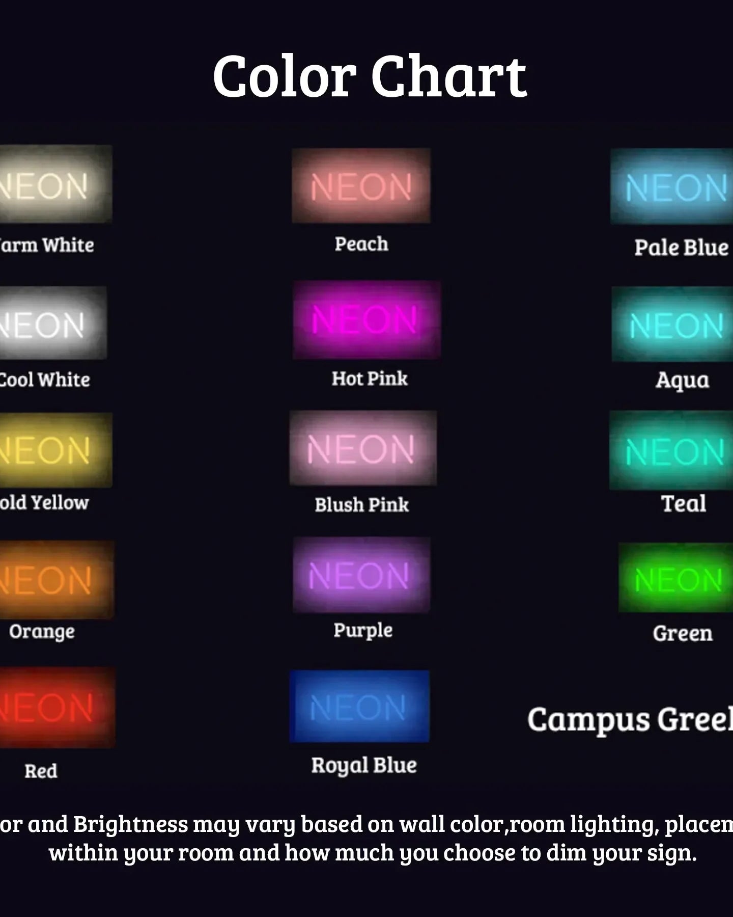 Kappa Delta LED Neon Sign w/ Dimmer Neon Signs