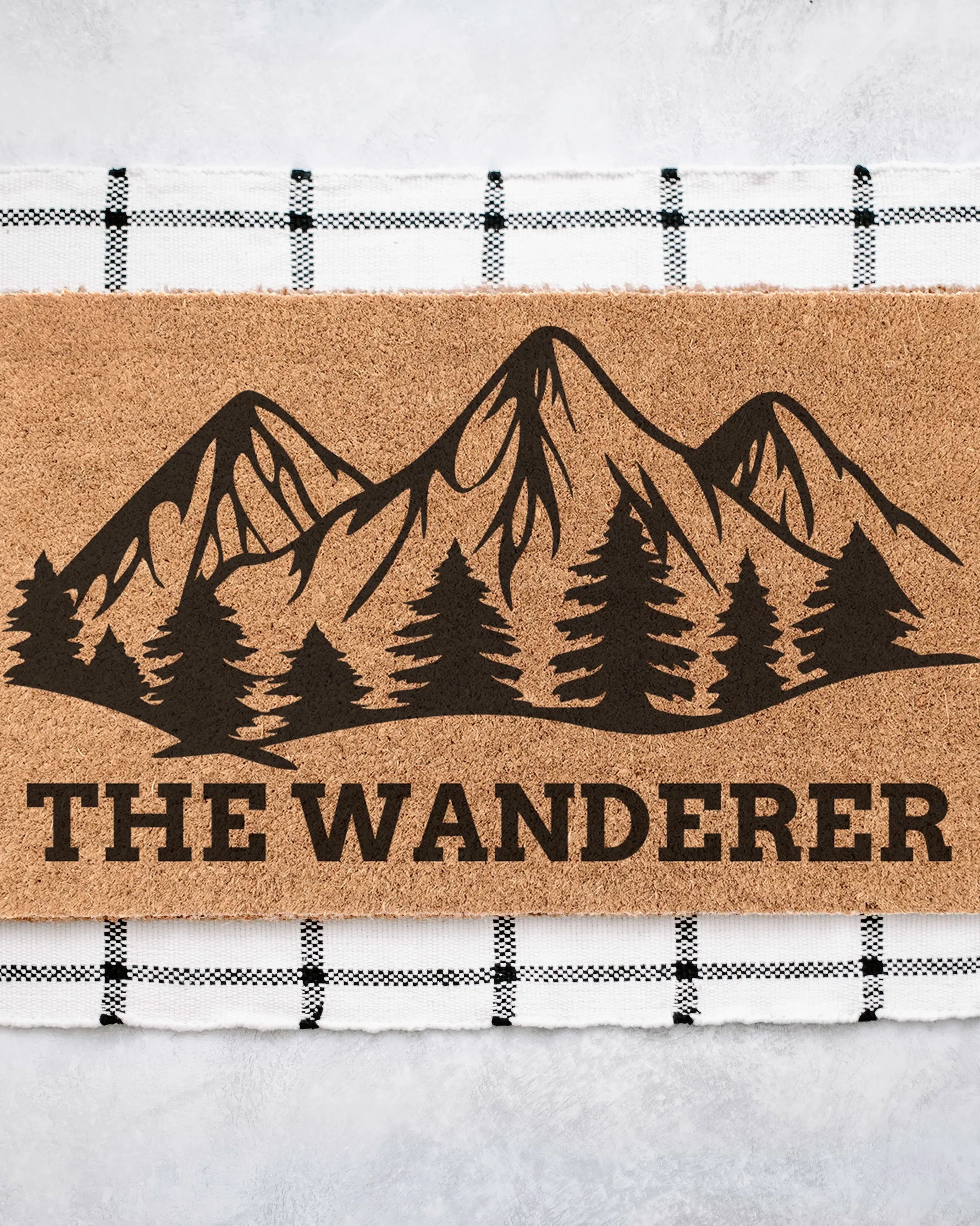 The Wanderer Coir Doormat Door Mats