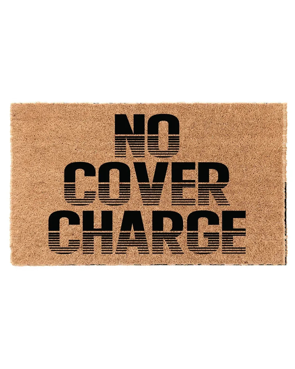 No Cover Charge Coir Doormat Door Mats