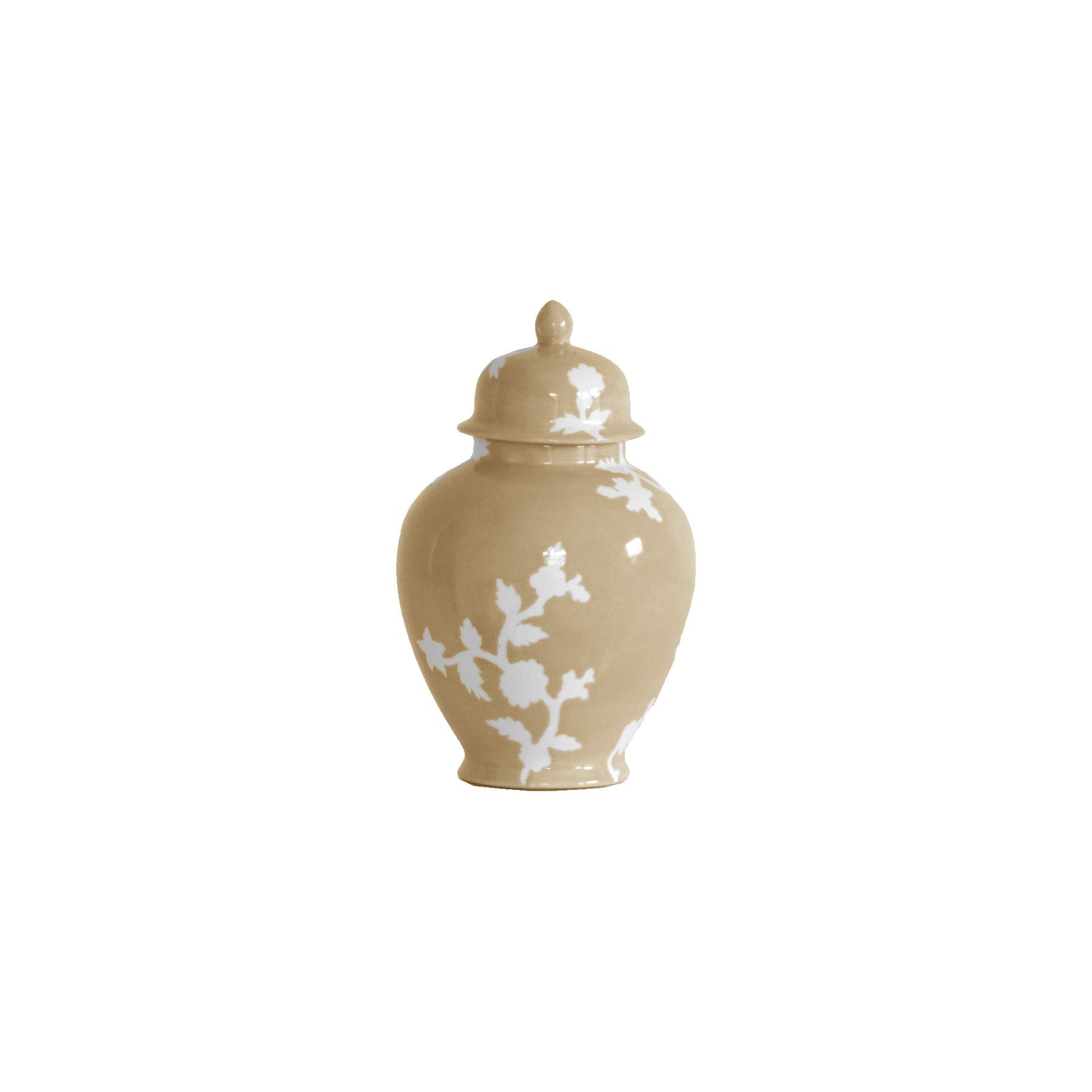 Chinoiserie Dreams Ginger Jars in Sand | Dorm Accessories