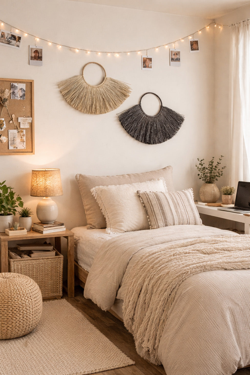 Seagrass Wall Hanging | Boho Dorm Decor | Natural Aesthetic