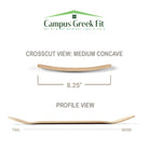 University of Tampa Skateboard Deck - Rings Skateboard