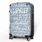 Gamma Phi Beta Carry-on Suitcase - Expression Art Suitcases