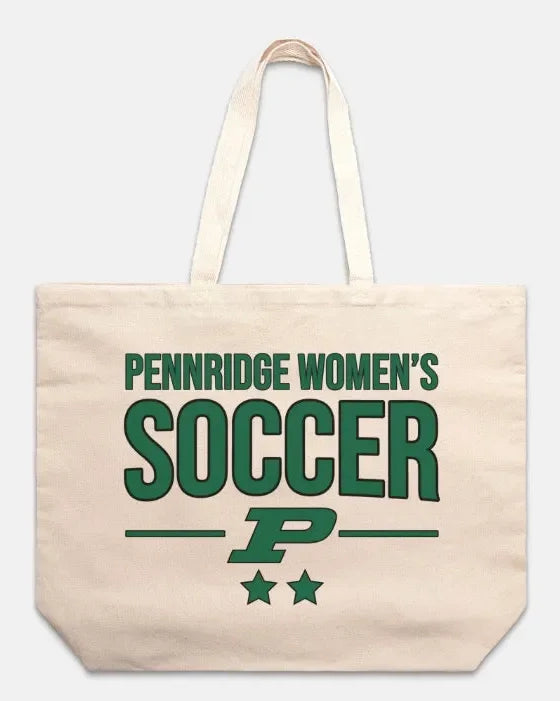 PHS Traditional Oversized Tote Green Tote Bags