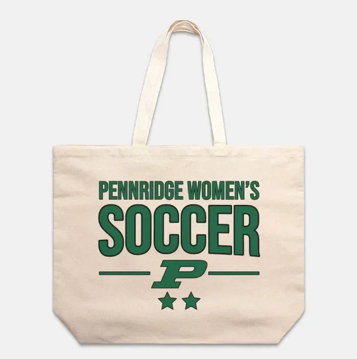 PHS Traditional Oversized Tote Green Tote Bags