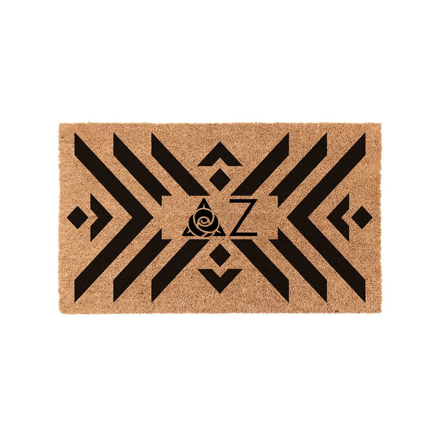 Delta Zeta Coir Doormat - Boho Door Mats