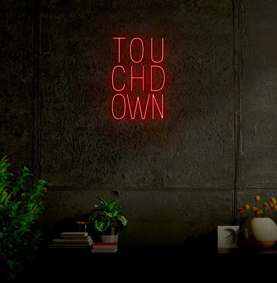 TOUCHDOWN LED Neon Sign w/ Dimmer Neon Signs