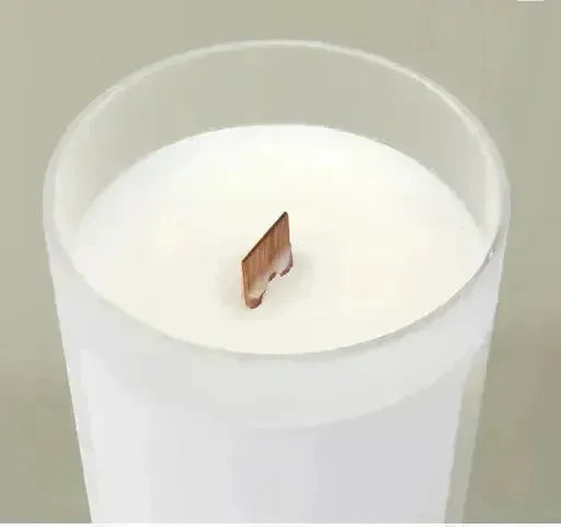 Personalized Alpha Chi Kisses Frosted Glass Candle (Hand Poured 11 oz.) Candles