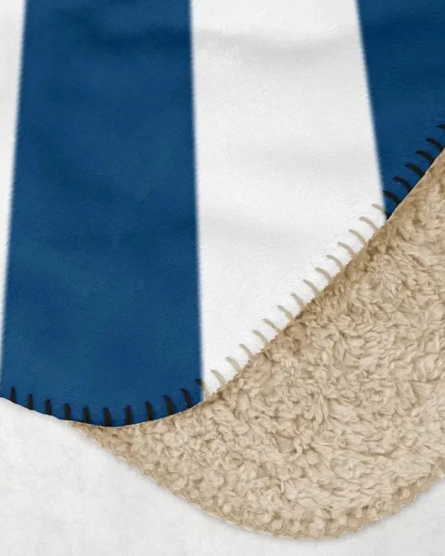 Sigma Delta Tau XL 60x80 Sherpa Throw Blanket - Starburst Throw Blankets