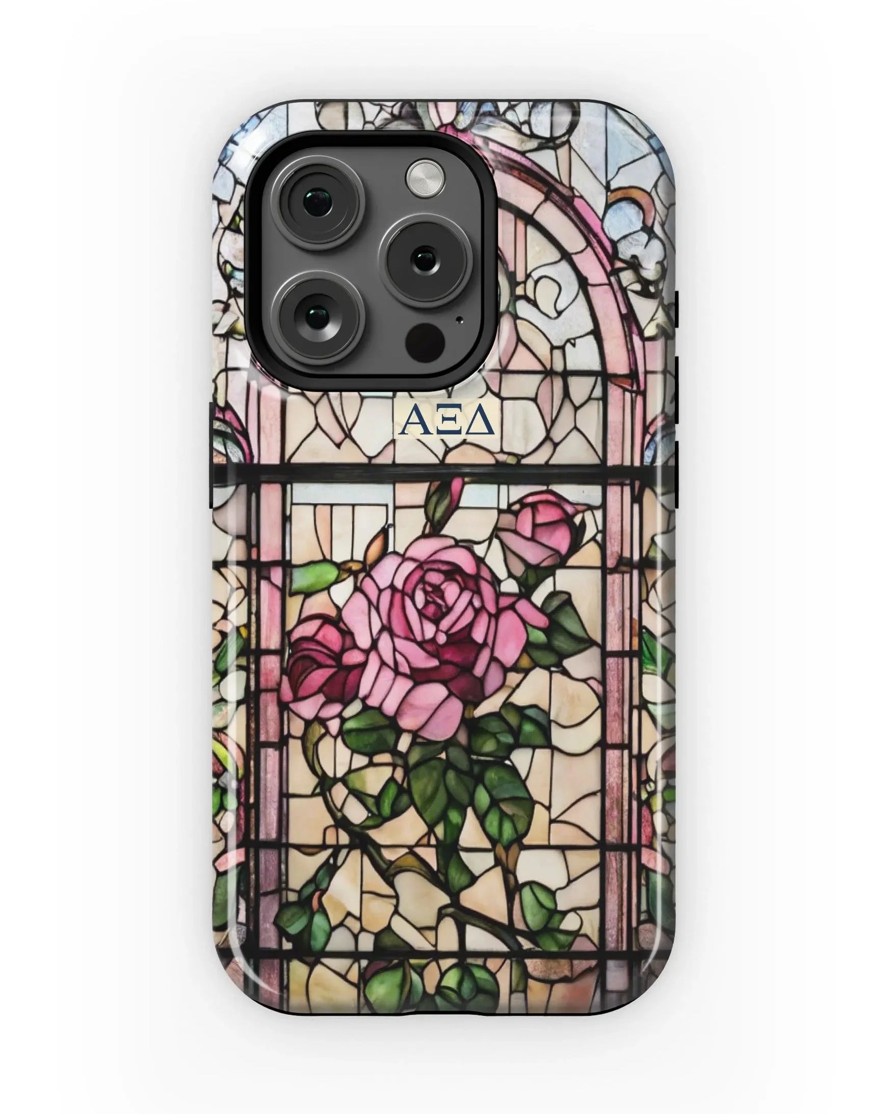 Alpha Xi Delta iPhone Mobile Phone Case - Stained Glass | AXiD Gifts