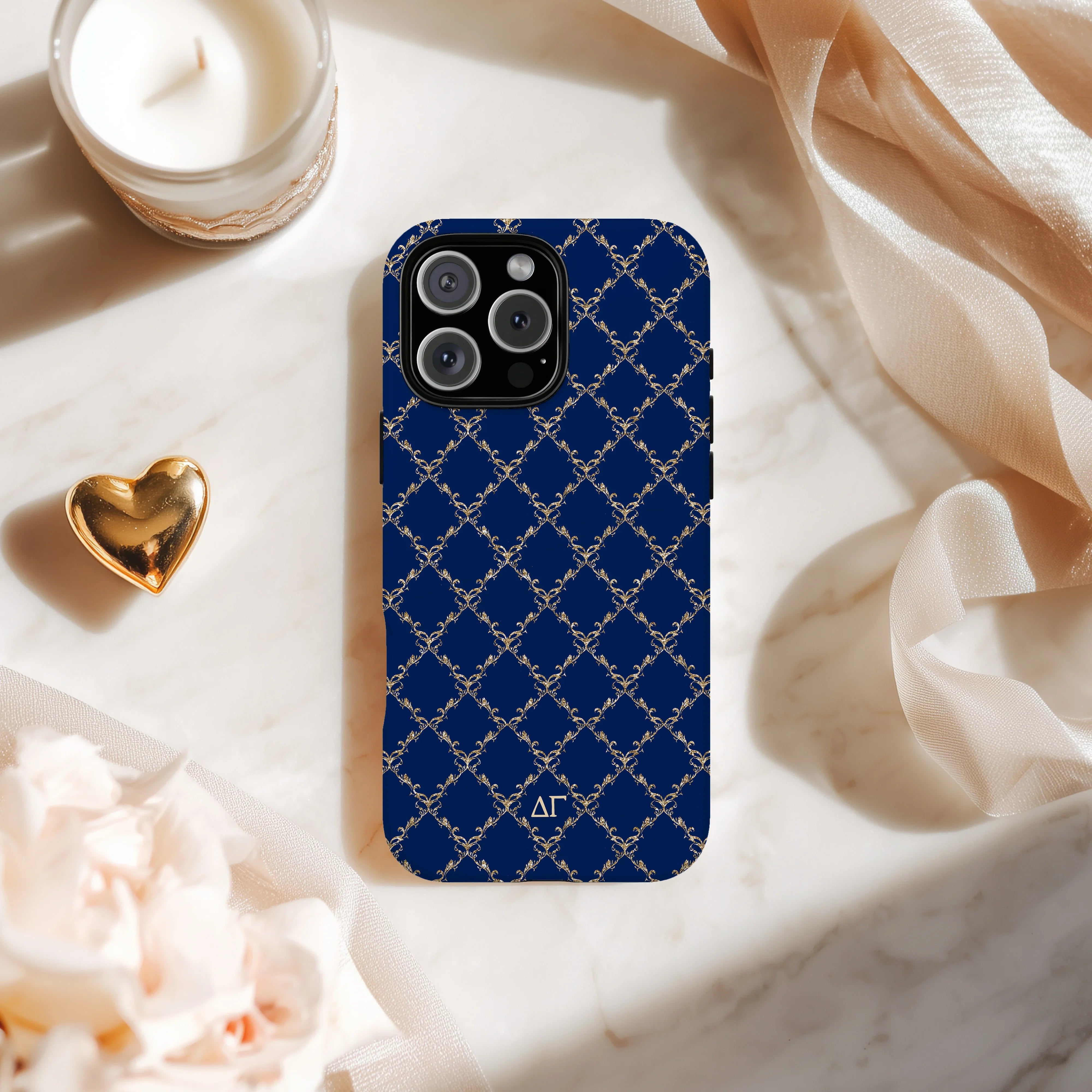 Delta Gamma iPhone Mobile Phone Case - Lattice | DG Gifts