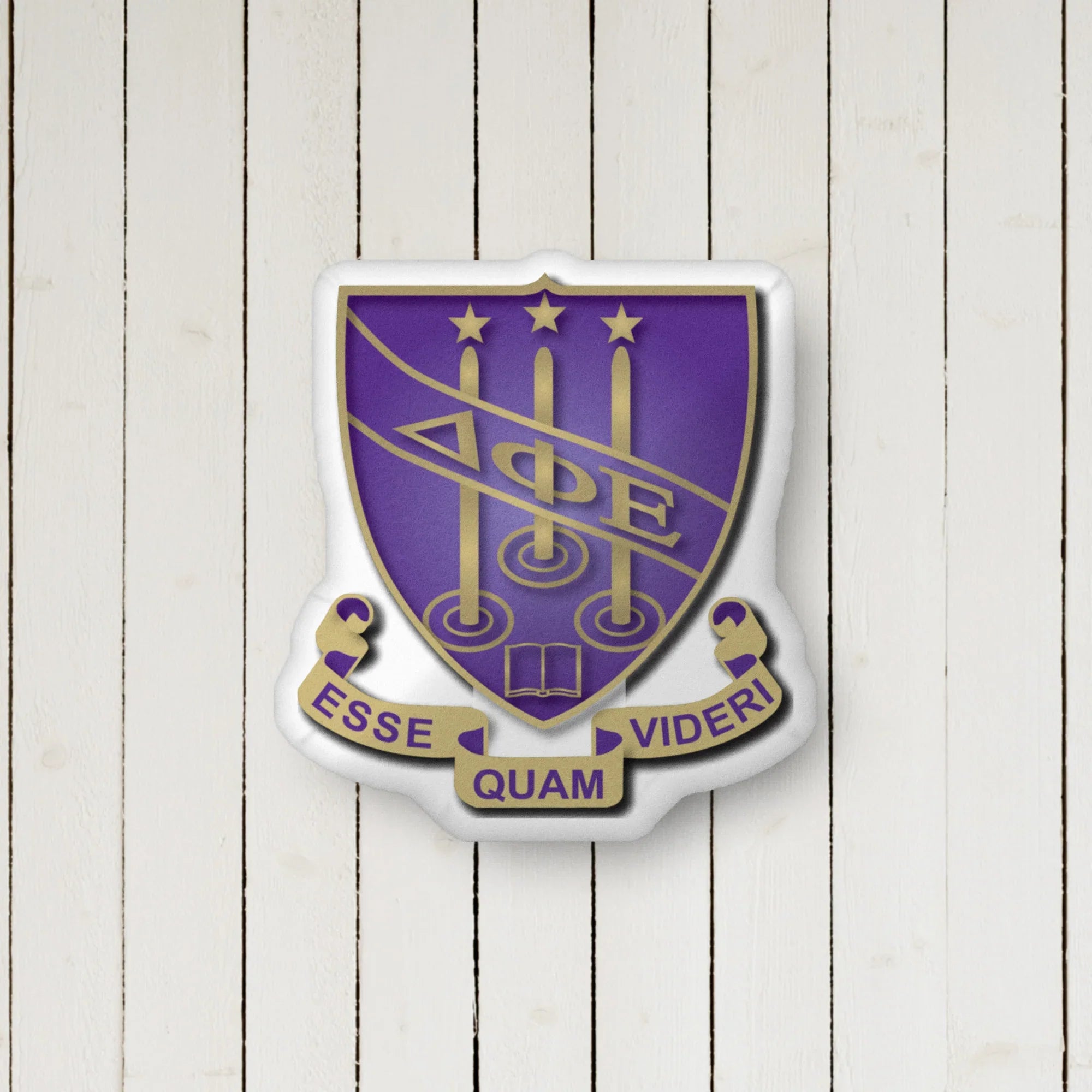 DPHIE Crest Custom-Shape Throw Pillow